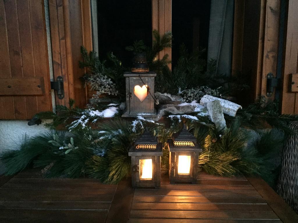 L'Ours Blanc Lodge Le Biot 外观 照片