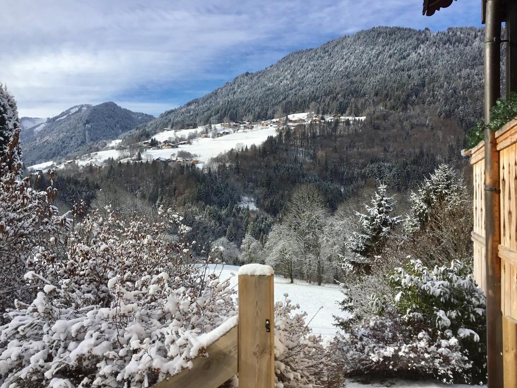 L'Ours Blanc Lodge Le Biot 外观 照片
